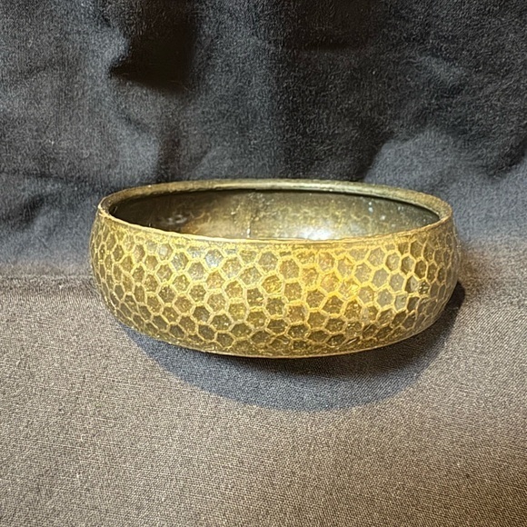 Jewelry - Elegant Gold Bracelet with Intricate Textures